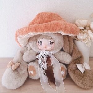 🍄 Nommi Mushroom Twinkle Plush – Sealed Bag + Card